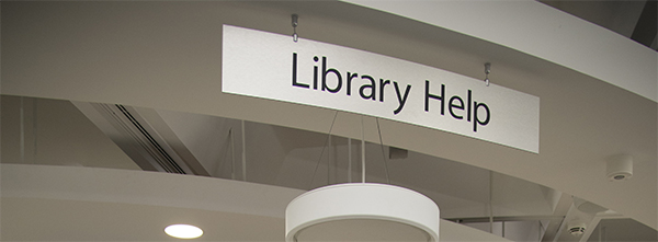 Library service desk