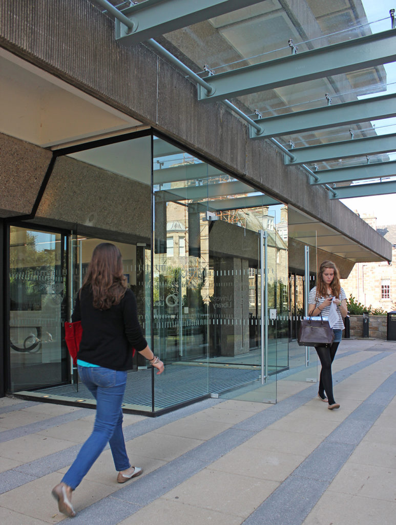 Main Library entrance