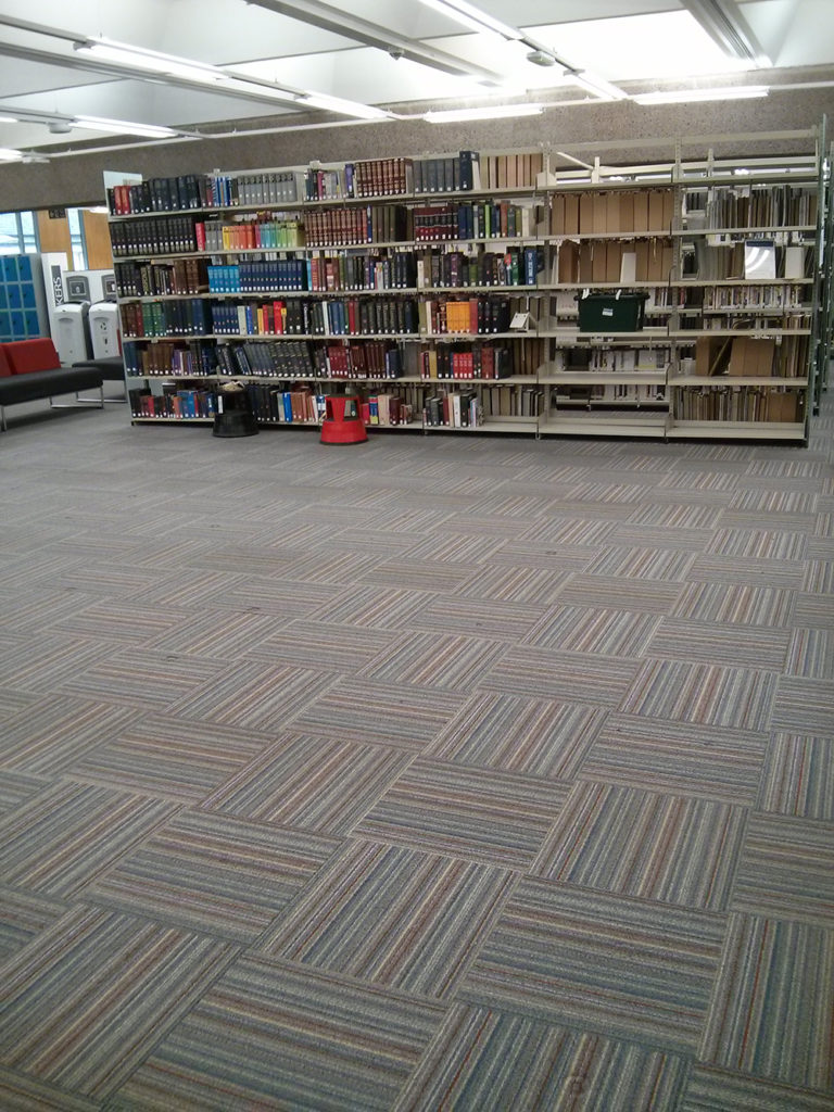 level 2 space at shelves